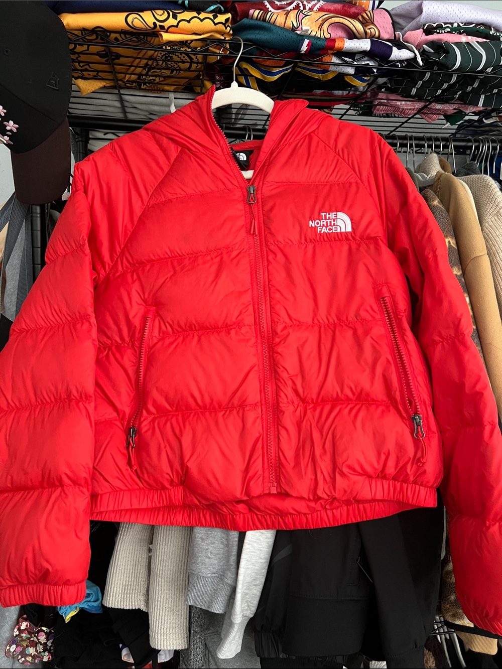 Women’s Northface puffer jacket